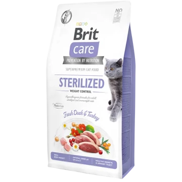 Brit Care Cat STERILISED - WEIGHT CONTROL KACSA & PULYKA 2 kg