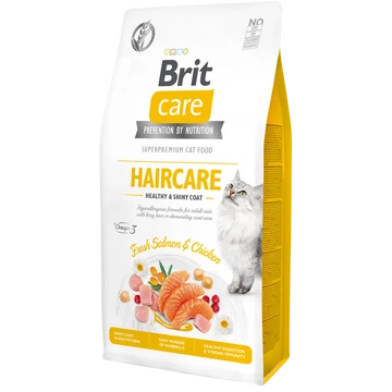 Brit Care Cat HAIRCARE-SHINY LAZAC & CSIRKE 2 kg