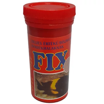 Fix 1 teljesértékű díszhaltáp (piros) fiatal halak részére 50ml Fix 1 teljesértékű díszhaltáp (piros) fiatal halak részére 50ml