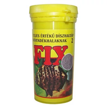 Fix 2 teljesértékű díszhaltáp (sárga) növendék halak részére 50ml Fix 2 teljesértékű díszhaltáp (sárga) növendék halak részére 50ml
