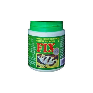 Fix 3 Díszhaltáp Kistestű Halaknak 200ml Fix 3 Díszhaltáp Kistestű Halaknak 200ml