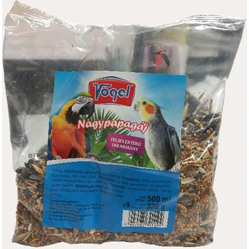 Vogel mag zacskós Nagypapagáj 0,5l Vogel mag zacskós Nagypapagáj 0,5l