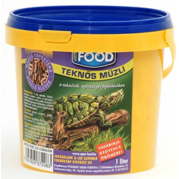 Aqua-Food Teknős müzli vödrös Aqua-Food Teknős müzli vödrös