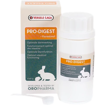 Oropharma Pro-Digest 40g - Pre és probiotikum rágcsálónak Oropharma Pro-Digest 40g - Pre és probiotikum rágcsálónak
