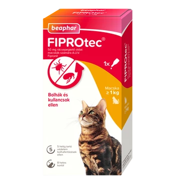 FIPROtec® Cat (1x) bolha- és kullancsirtó spot-on macskáknak 1 pipetta