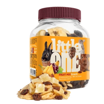 Little One gyümölcs mix jutalomfalat kisemlősöknek 180 g Little One gyümölcs mix jutalomfalat kisemlősöknek 180 g