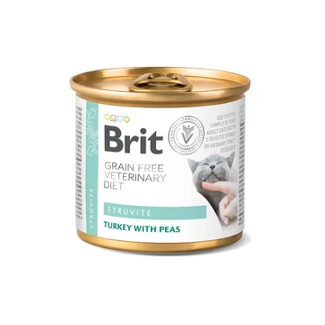 Brit GF Veterinary Diets CAT Struvite konzerv 200 g