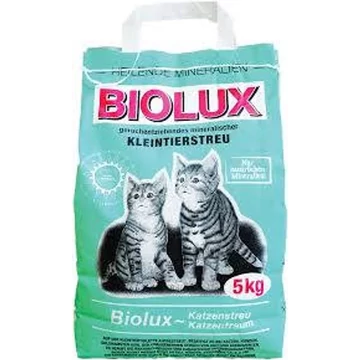 Biolux Zeolit Alapú Csomósodó Macskaalom 5 kg