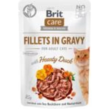 Brit Care Fillets In gravy hearty duck 85 g Brit Care Fillets In gravy hearty duck 85 g