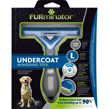 FURminator aljszőrkefe L - nagytestű, hosszú szőrű kutyáknak FURminator aljszőrkefe L - nagytestű, hosszú szőrű kutyáknak