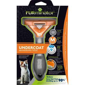 FURminator aljszőrkefe M - közepes testű, hosszú szőrű kutyáknak FURminator aljszőrkefe M - közepes testű, hosszú szőrű kutyáknak