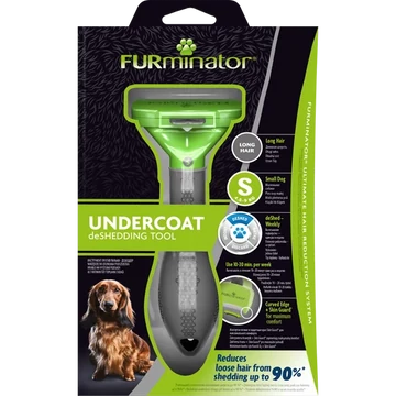 FURminator aljszőrkefe S - kistestű, hosszú szőrű kutyáknak FURminator aljszőrkefe S - kistestű, hosszú szőrű kutyáknak