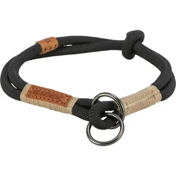 Trixie BE NORDIC semi-choke Collar  nyakörv (fekete/homok) kutyák részére (S-M) 40cm/Ø8mm