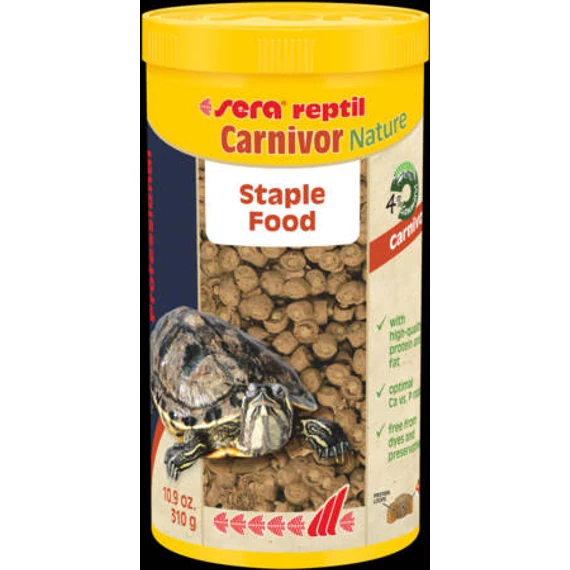 Sera Reptil Carnivor Nature teljesértékű hüllőtáp 1000ml Sera Reptil Carnivor Nature teljesértékű hüllőtáp 1000ml