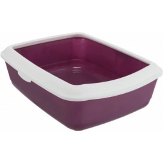 Trixie Mio Litter Tray, with Rim - peremes alomtálca (többféle színben) macskák részére (32×12×43cm)