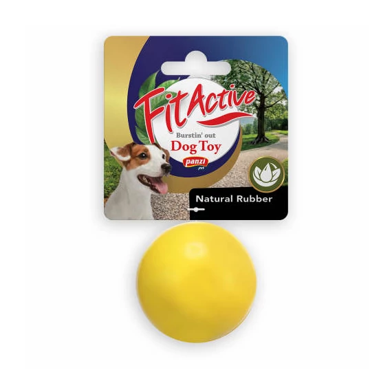 Fitactive Natural rubber Ball - gumi játék (tömör labda) kutyák részére (Ø5cm)