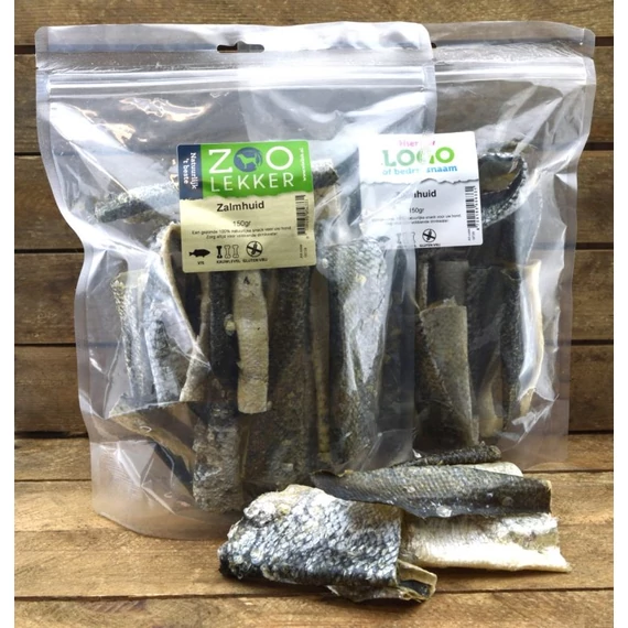 Szárított lazacbőr 150 g