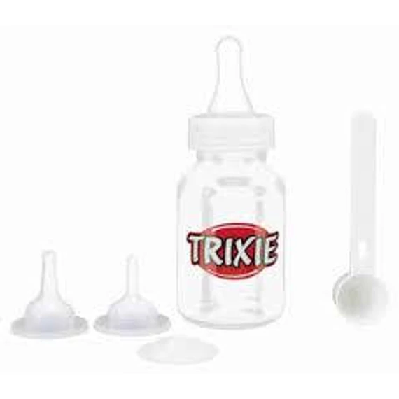 Trixie Suckling Bottle Set - cumisüveg készlet (120ml) kutyák részére Trixie Suckling Bottle Set - cumisüveg készlet (120ml) kutyák részére