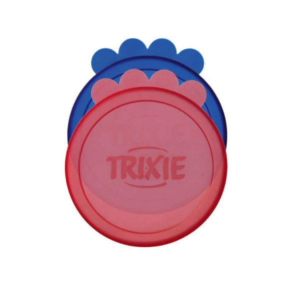 Trixie Lid for Tins konzerv-fedő (műanyag,színes) 1240g-os konzervekhez (Ø10,6cm/2db)