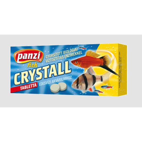 Panzi Crystall víztisztító tabletta (10db) Panzi Crystall víztisztító tabletta (10db)