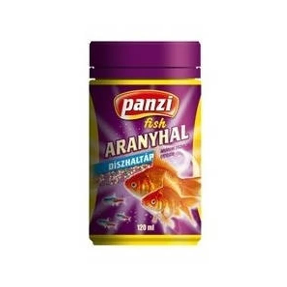 Panzi Aranyhal díszhaltáp 135 ml  Panzi Aranyhal díszhaltáp 135 ml