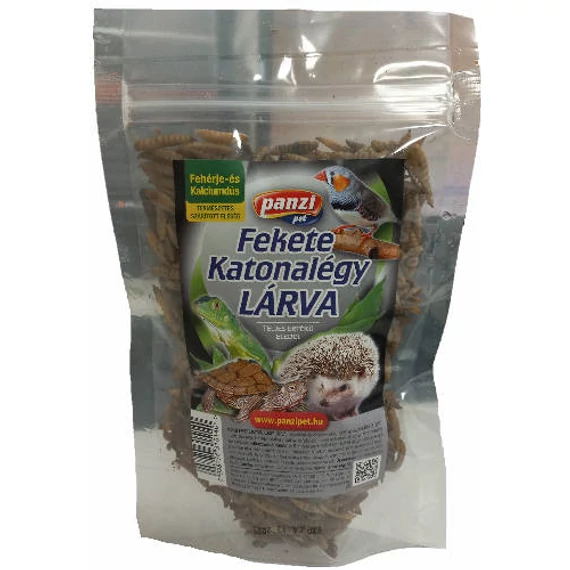  Panzi talpastasakos - Szárított katonalégylárva (50g)