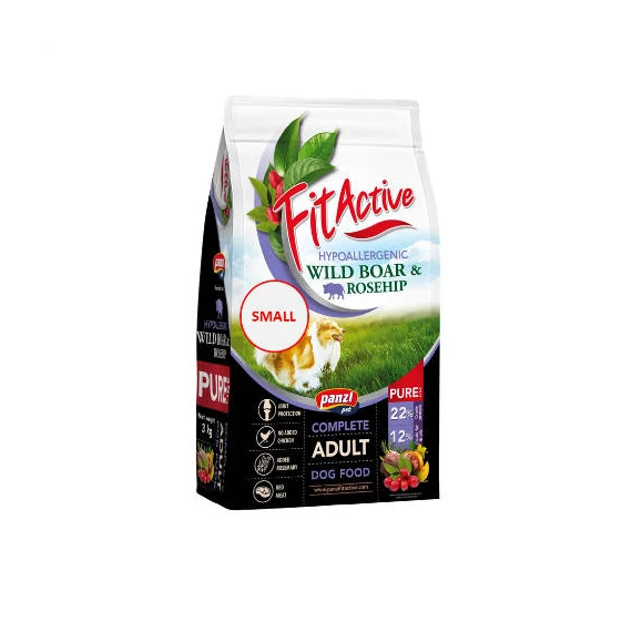 FitActive PURE Hypoallergenic Beef - Rosehip száraztáp 3kg