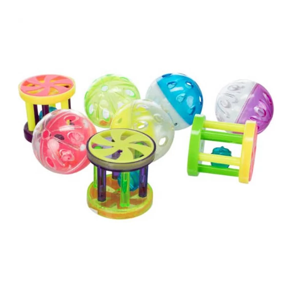 Trixie Ball and Roll - játék (labdák,hengerek) macskák részére (ø4.5cm) Trixie Ball and Roll - játék (labdák,hengerek) macskák részére (ø4.5cm)