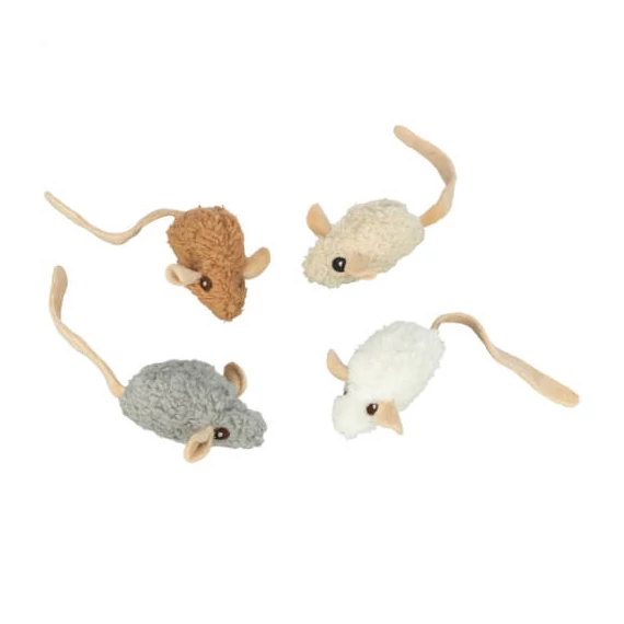 Trixie plüss egér (macskamentával töltve) - Játék macskák részére, többféle (7 cm) Trixie plüss egér (macskamentával töltve) - Játék macskák részére, többféle (7 cm)