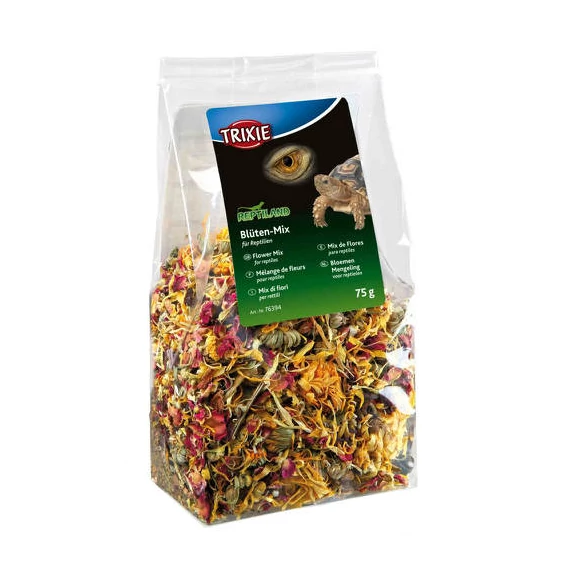 Trixie Flower Mix kiegészítő eleség (virág keverék) növényevő és mindenevő hüllők részére 75g Trixie Flower Mix kiegészítő eleség (virág keverék) növényevő és mindenevő hüllők részére 75g