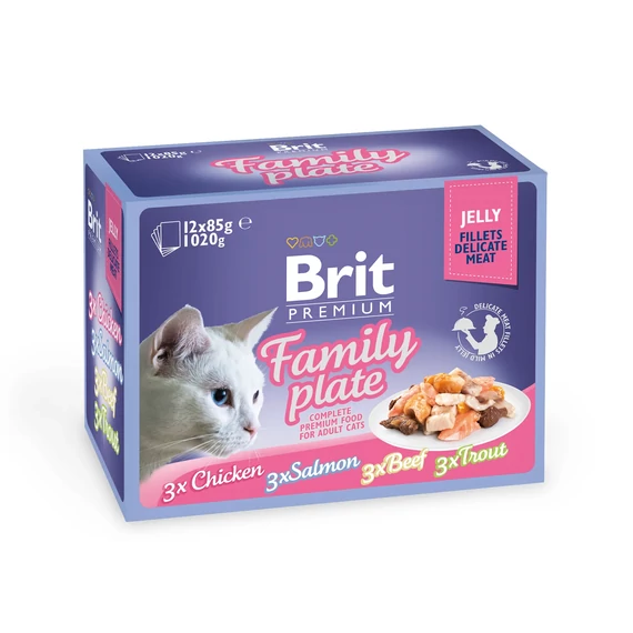 Brit Premium Jelly FAMILY PLATE 12x85 gr