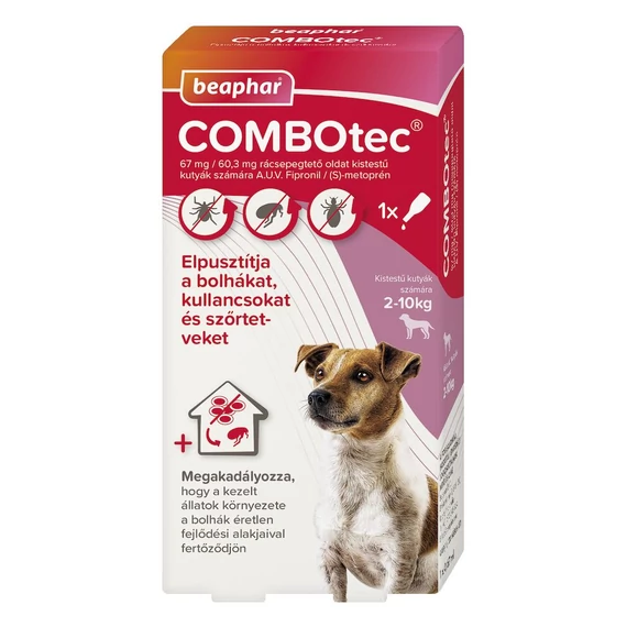 COMBOtec® S kistestű kutyáknak 2-10 kg 1 pipetta