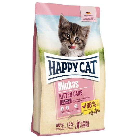Happy Cat Minkas Kitten Care Baromfi 1,5 kg