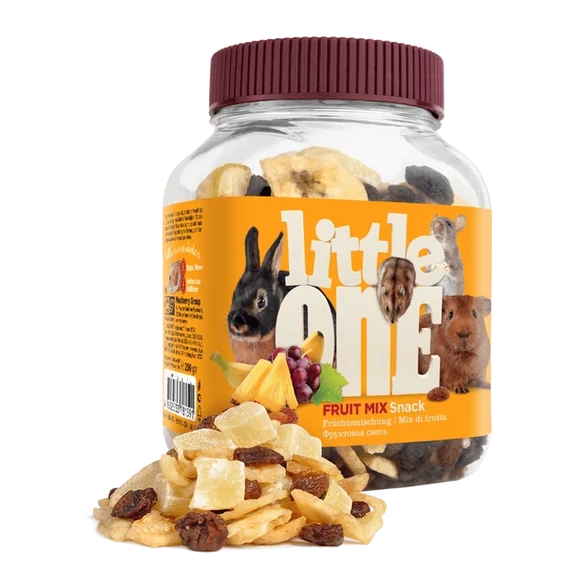 Little One gyümölcs mix jutalomfalat kisemlősöknek 180 g Little One gyümölcs mix jutalomfalat kisemlősöknek 180 g