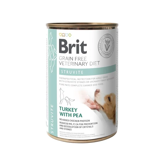 Brit GF Veterinary Diets Dog Struvite konzerv 400 g