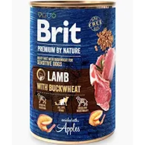 BRIT Premium by Nature Lamb and buckwheat 400 g