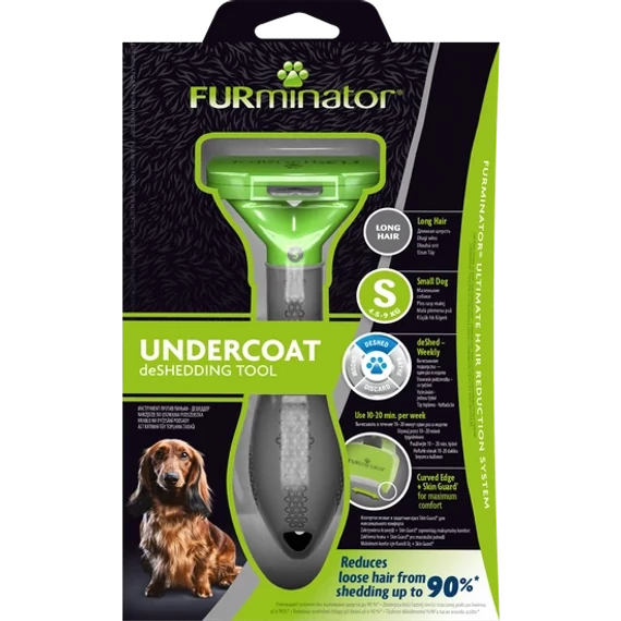 FURminator aljszőrkefe S - kistestű, hosszú szőrű kutyáknak