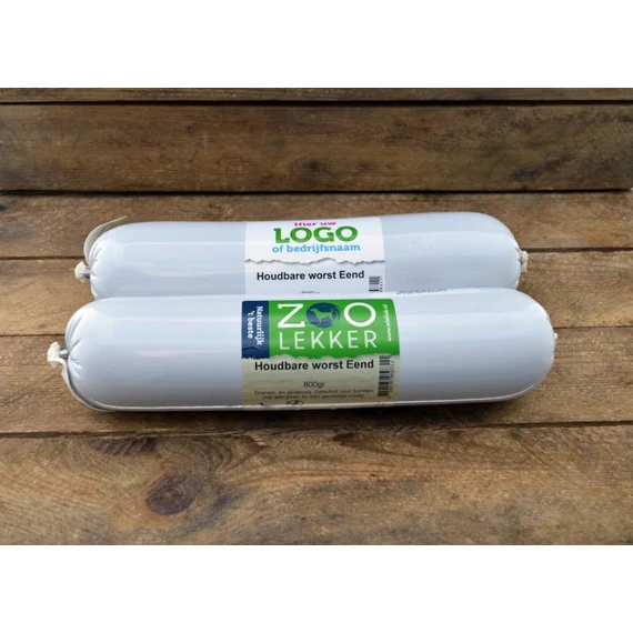 Kacsa húsos kutyaszalámi 800g Kacsa húsos kutyaszalámi 800g