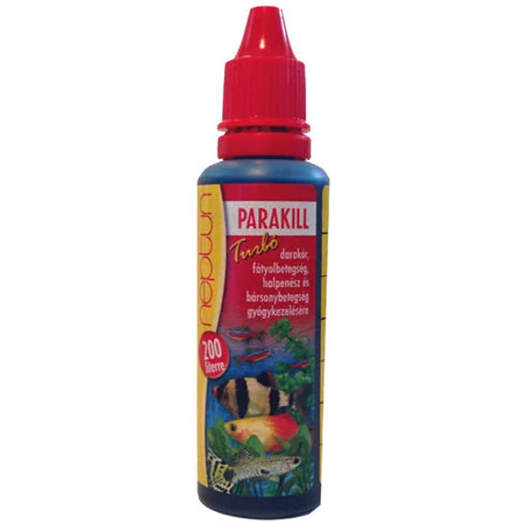 Neptun Parakill Turbo - gyógyhatású készítmény díszhalak részére 40ml Neptun Parakill Turbo - gyógyhatású készítmény díszhalak részére 40ml