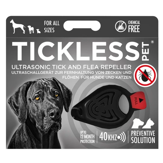 TICKLESS PET fekete ultrahangos kullancsriasztó