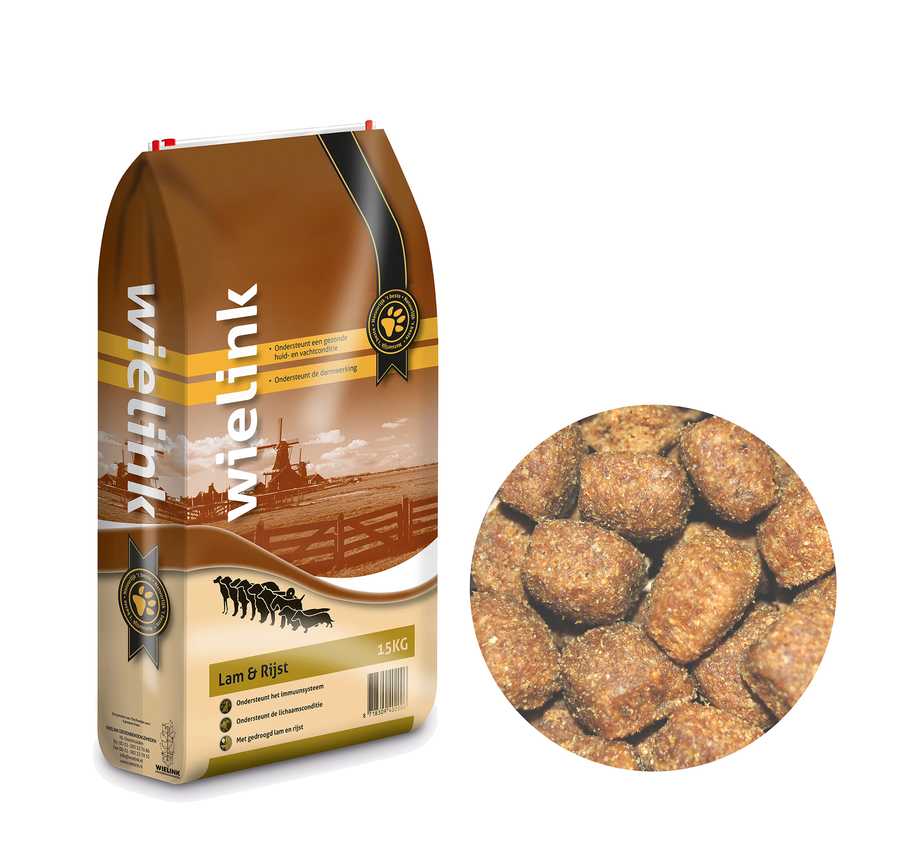 Wielink bárányos-rizses kutyatáp 15 kg