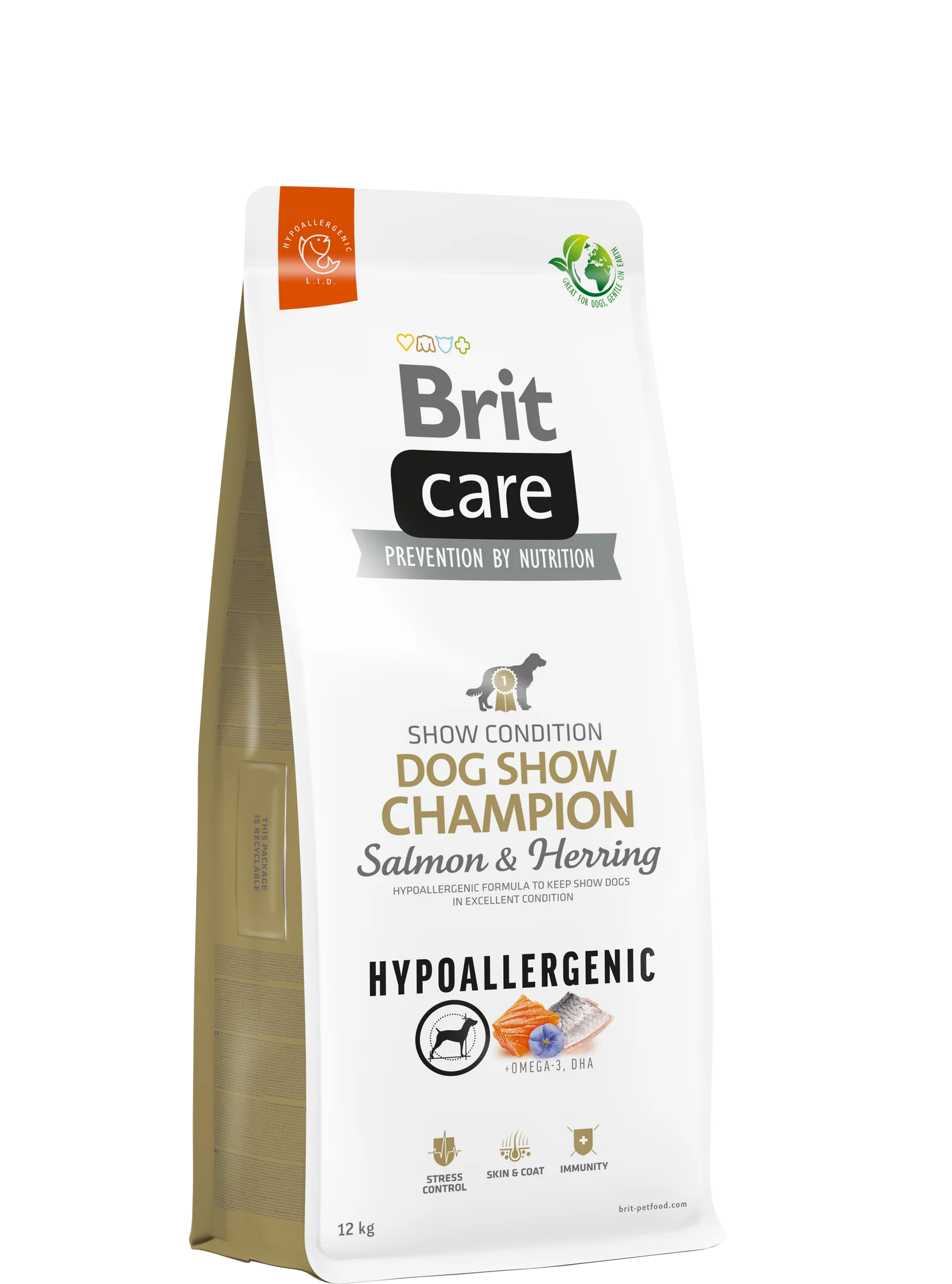 Brit Care Hipoallergén Dog Show Champion Salmon & Herring 3 kg