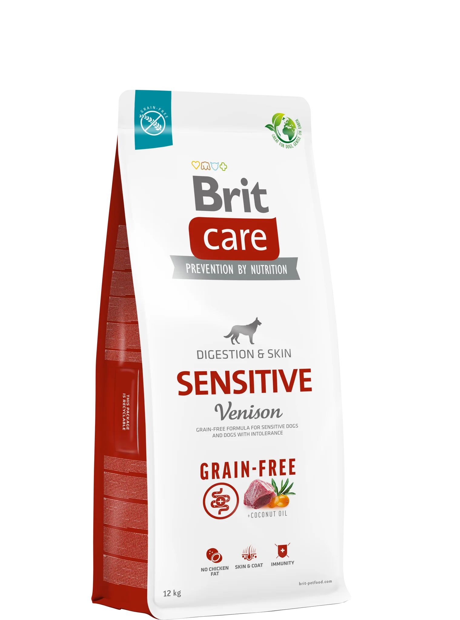 Brit Care Grain-Free Sensitive Venison & Potato 12 kg
