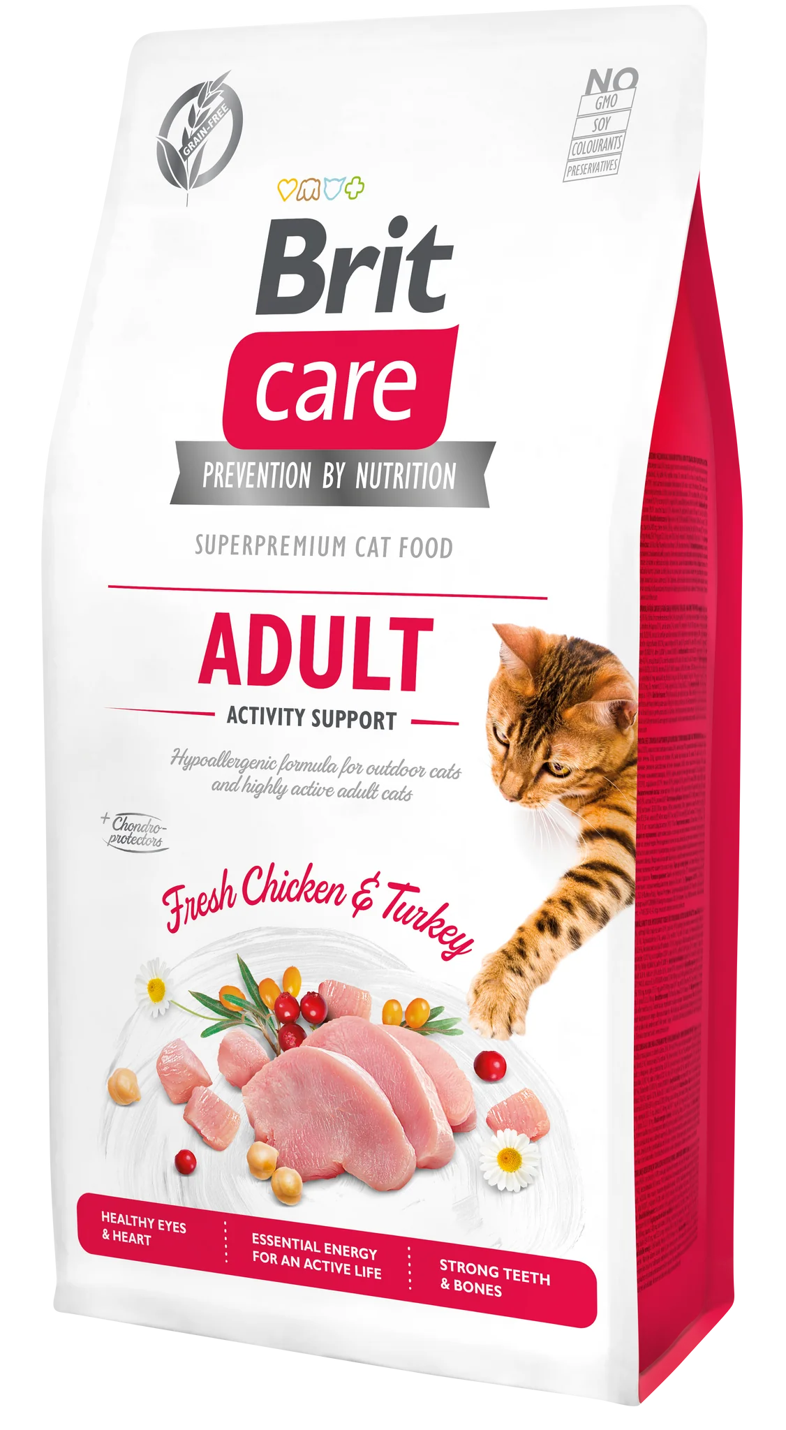 Brit Care Cat ADULT CSIRKE & PULYKA 2 kg