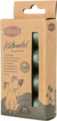 Trixie Poop Bag - kutyaürülék zacskó (komposztálható) 10db/rolni (4db)
