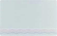 Trixie Place Mat - Műanyag tálalátét (szürke,hullám mintával) tálakhoz (44x28cm)