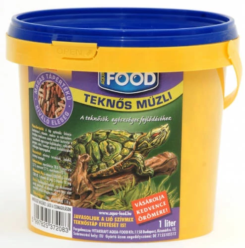 Aqua-Food Teknős müzli vödrös