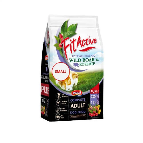 FitActive PURE Hypoallergenic Beef - Rosehip száraztáp 3kg
