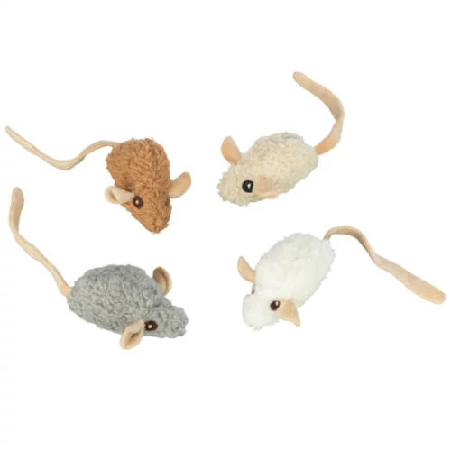 Trixie plüss egér (macskamentával töltve) - Játék macskák részére, többféle (7 cm)