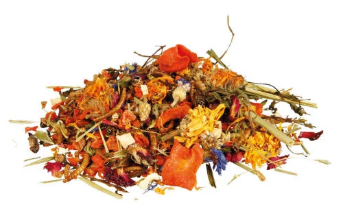 Trixie Natural Food Mixture for Bearded Dragons kiegészítő eleség (lisztkukac,rost,szöcske) szakállas agámák részére 100g